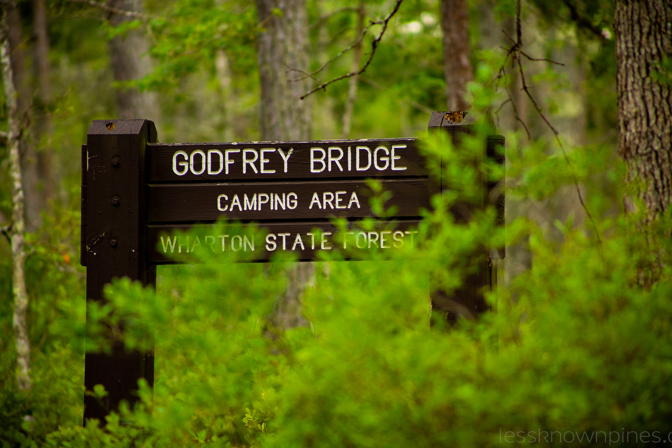 Godfrey Bridge sign